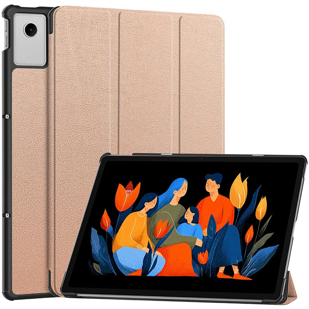 Lenovo Idea Tab Plus 12.1" EIDERWOOD Faux Leather Flip Case with Stand Function - Rose Gold