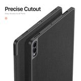 Samsung Galaxy Tab S11 Ultra DUX DUCIS DOMO Series Flip Case with Pen Holder - Black