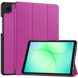 EIDERWOOD Samsung Galaxy Tab A11 Leather Case w. Stand - Purple