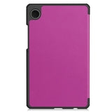 EIDERWOOD Samsung Galaxy Tab A11 Leather Case w. Stand - Purple