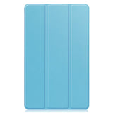 EIDERWOOD Samsung Galaxy Tab A11 Leather Case w. Stand - Light Blue