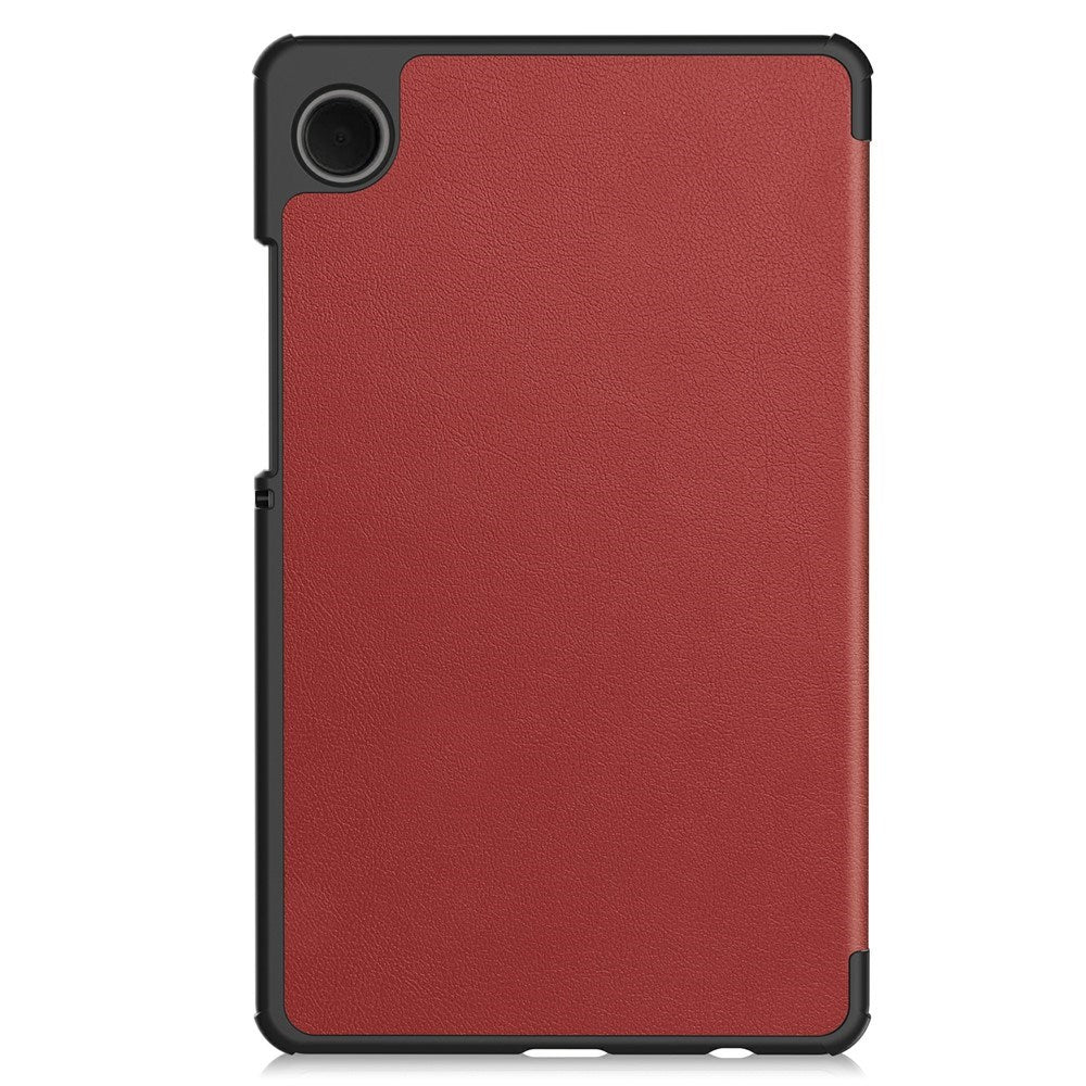 EIDERWOOD Samsung Galaxy Tab A11 Leather Case w. Stand - Wine Red