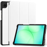 EIDERWOOD Samsung Galaxy Tab A11 Leather Case w. Stand - White