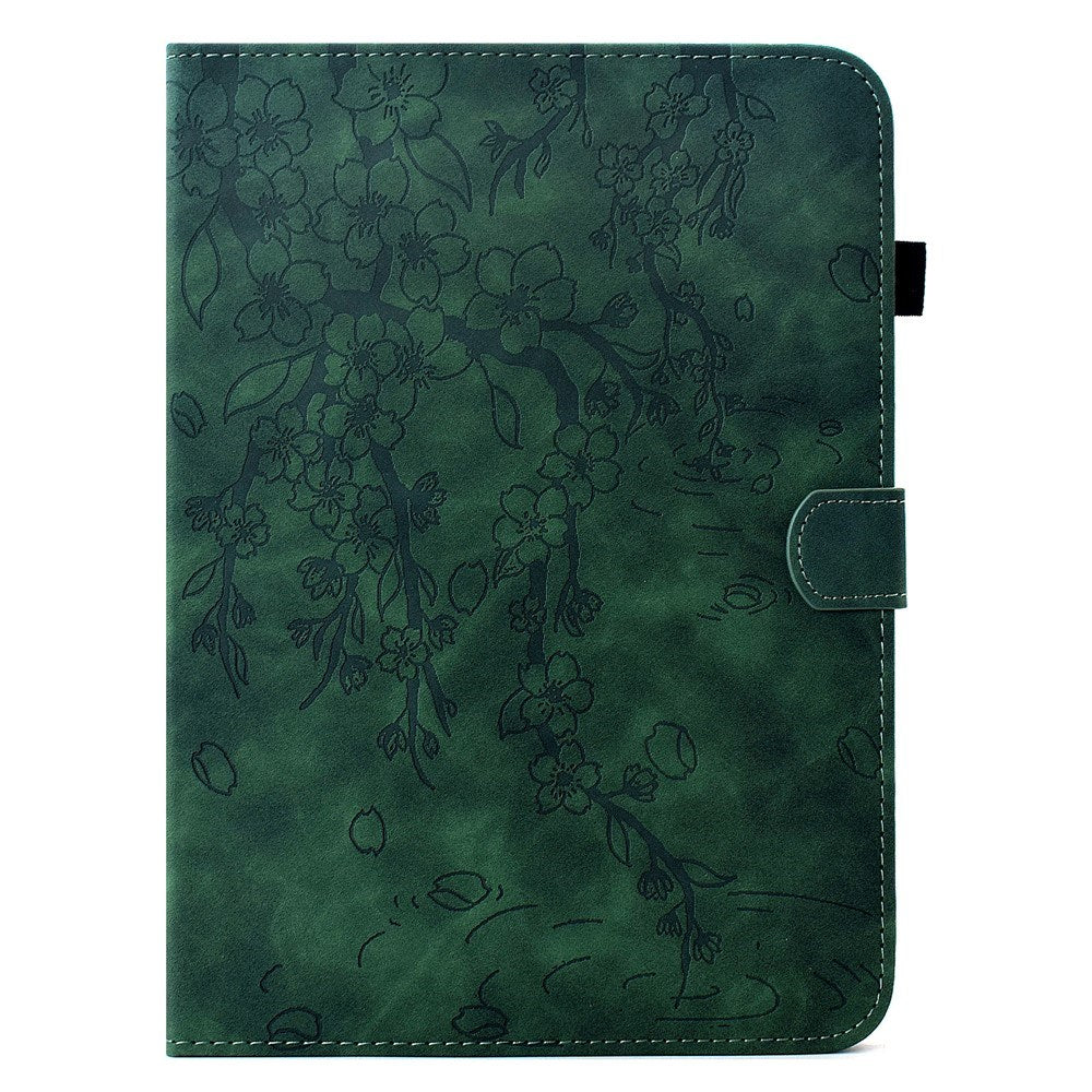 Lenovo Idea Tab Pro / Tab P12 Pro EIDERWOOD Flipcase with Flower Print - Green