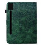 Lenovo Idea Tab Pro / Tab P12 Pro EIDERWOOD Flipcase with Flower Print - Green
