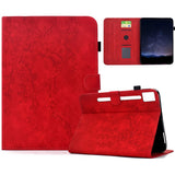 Lenovo Idea Tab Pro / Tab P12 Pro EIDERWOOD Flipcase with Flower Print - Red