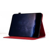 Lenovo Idea Tab Pro / Tab P12 Pro EIDERWOOD Flipcase with Flower Print - Red