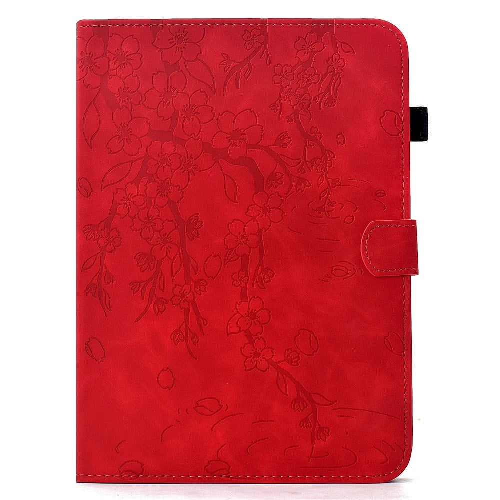 Lenovo Idea Tab Pro / Tab P12 Pro EIDERWOOD Flipcase with Flower Print - Red