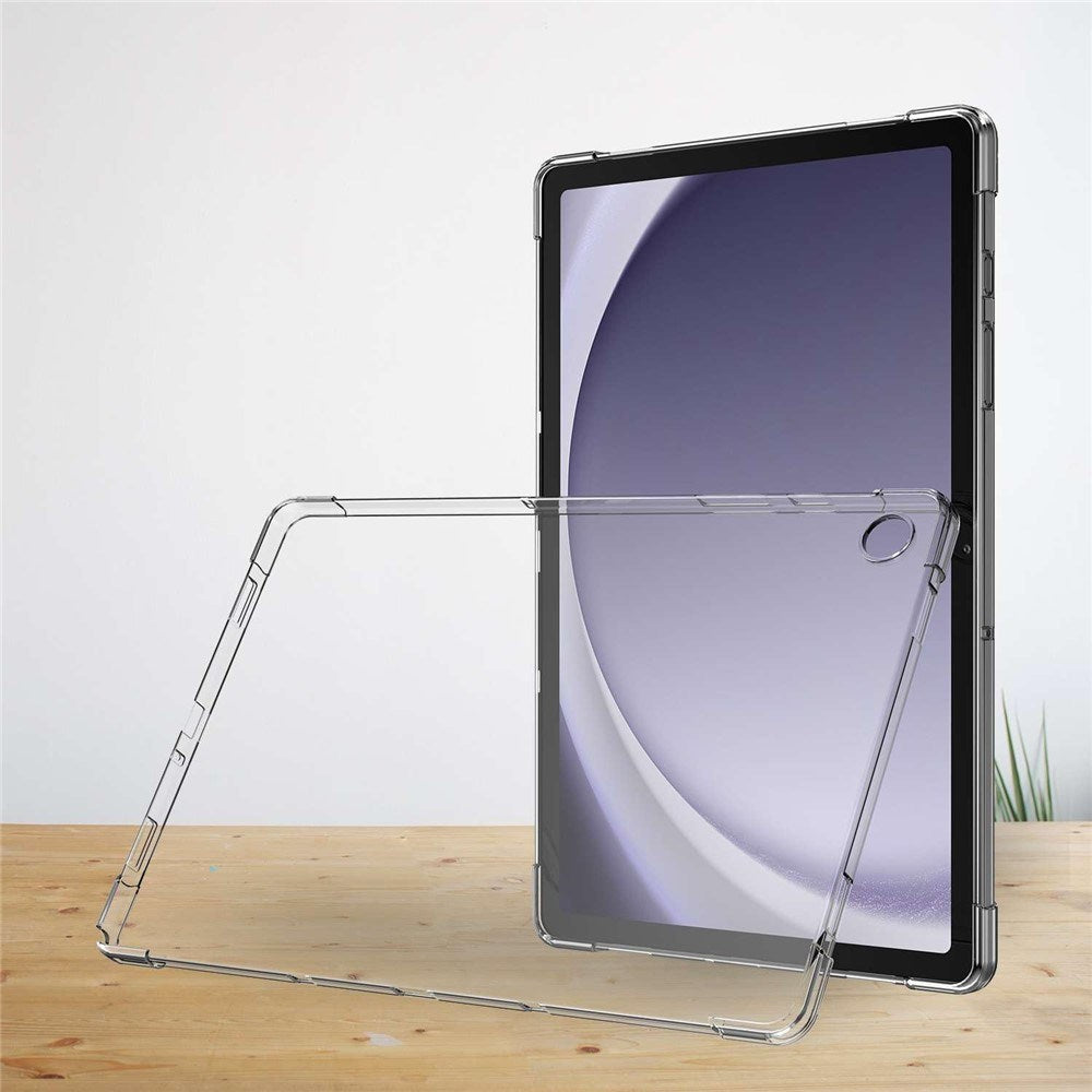 Samsung Galaxy Tab A11+ (Plus) EIDERWOOD Flexible Plastic Case incl. Tempered Glass Protector - Transparent