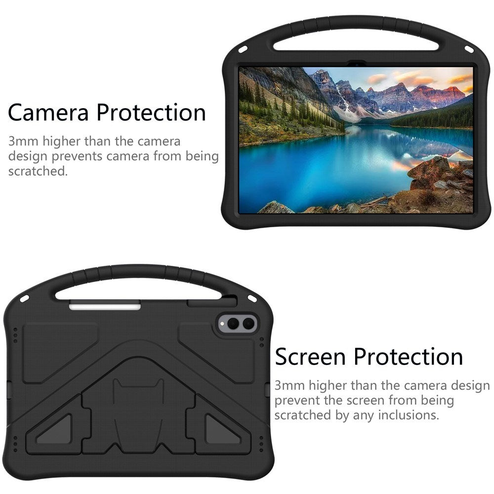 Samsung Galaxy Tab S11 Ultra EIDERWOOD Kids Case with Stand Function - Black