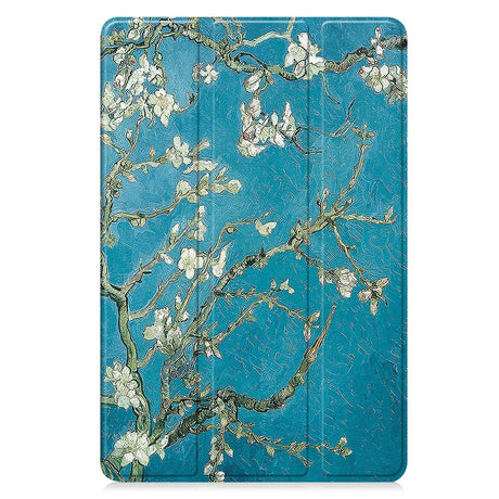 Xiaomi Redmi Pad 2 Pro EIDERWOOD Leather Flip Case with Motif - Flowers