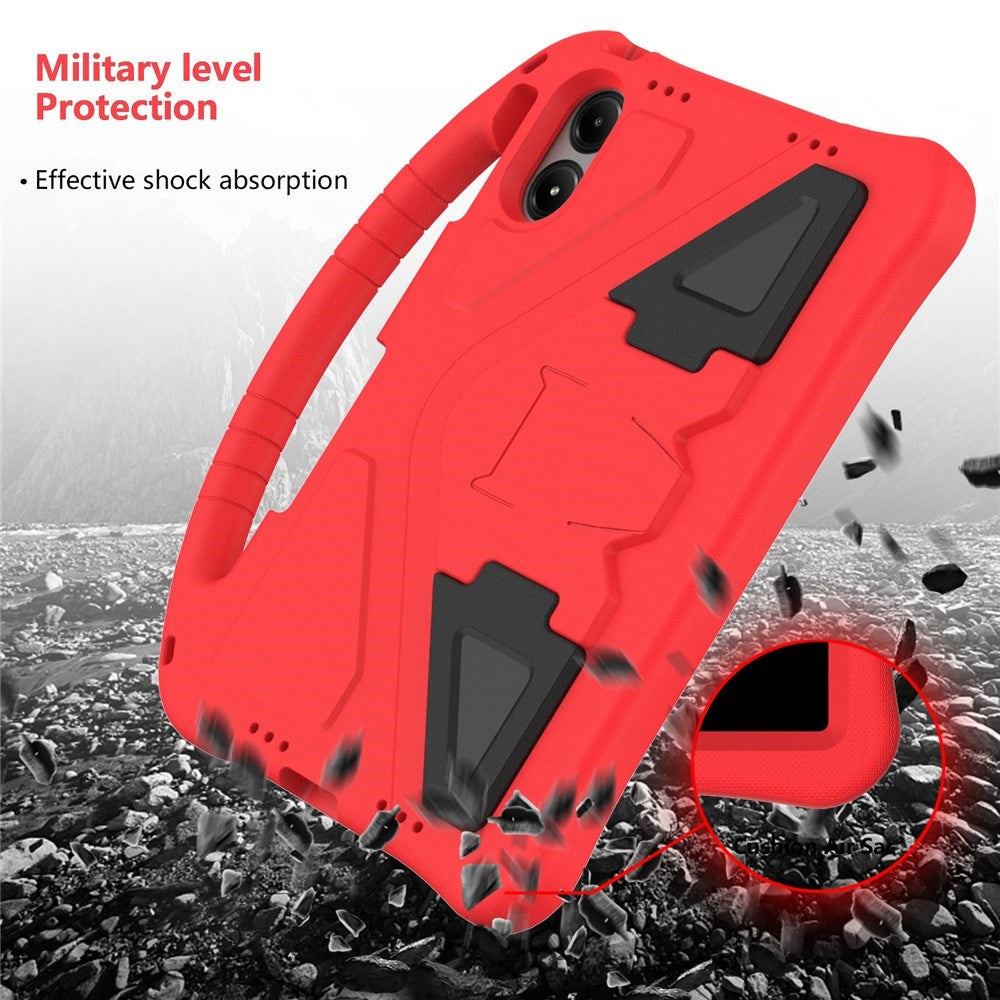 Xiaomi Redmi Pad 2 Pro EIDERWOOD Kids Case with Kickstand - Red