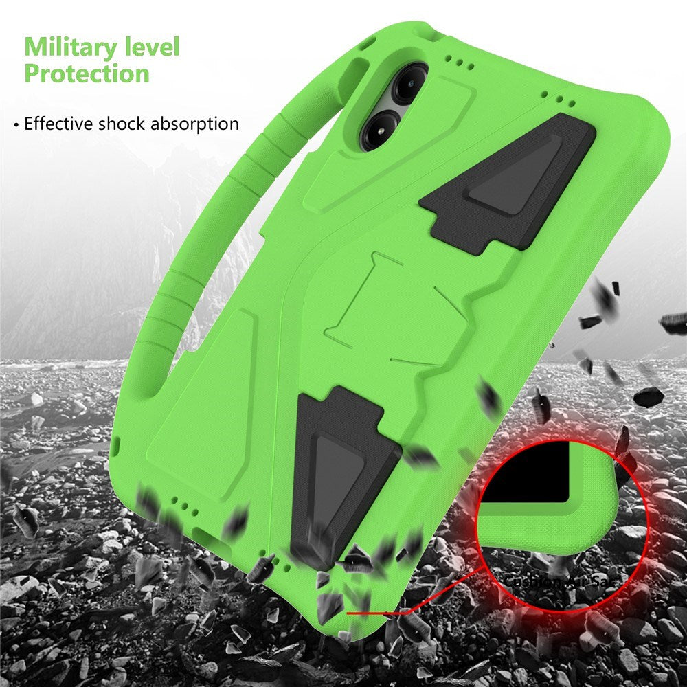Xiaomi Redmi Pad 2 Pro EIDERWOOD Kids Case with Kickstand - Green