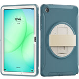 Samsung Galaxy Tab A11+ (Plus) EIDERWOOD Shockproof Case with 360 Degree Rotatable Kickstand - Green