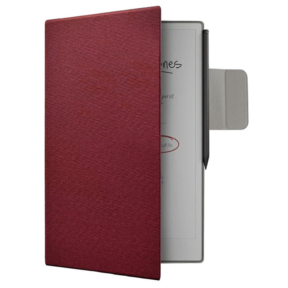 EIDERWOOD ReMarkable Paper Pro Move Magnetic Faux Leather Flip Case - Red