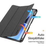 Xiaomi Pad 8 / 8 Pro / 7 / 7 Pro DUX DUCIS Tri-Fold Faux Leather Flip Case - Black