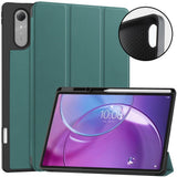 Lenovo Idea Tab Pro (2. Gen.) 13" EIDERWOOD Faux Leather Flip Case with Stand Function & Pencil Holder - Green