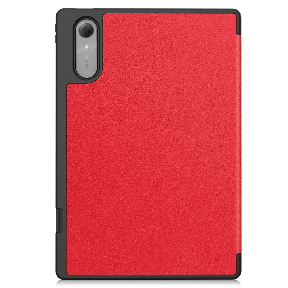 Lenovo Idea Tab Pro (2. Gen.) 13" EIDERWOOD Faux Leather Flip Case with Stand Function & Pencil Holder - Red
