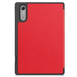 Lenovo Idea Tab Pro (2. Gen.) 13" EIDERWOOD Faux Leather Flip Case with Stand Function & Pencil Holder - Red
