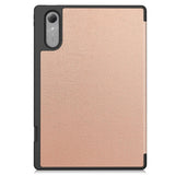 Lenovo Idea Tab Pro (2. Gen.) 13" EIDERWOOD Faux Leather Flip Case with Stand Function & Pencil Holder - Rose Gold