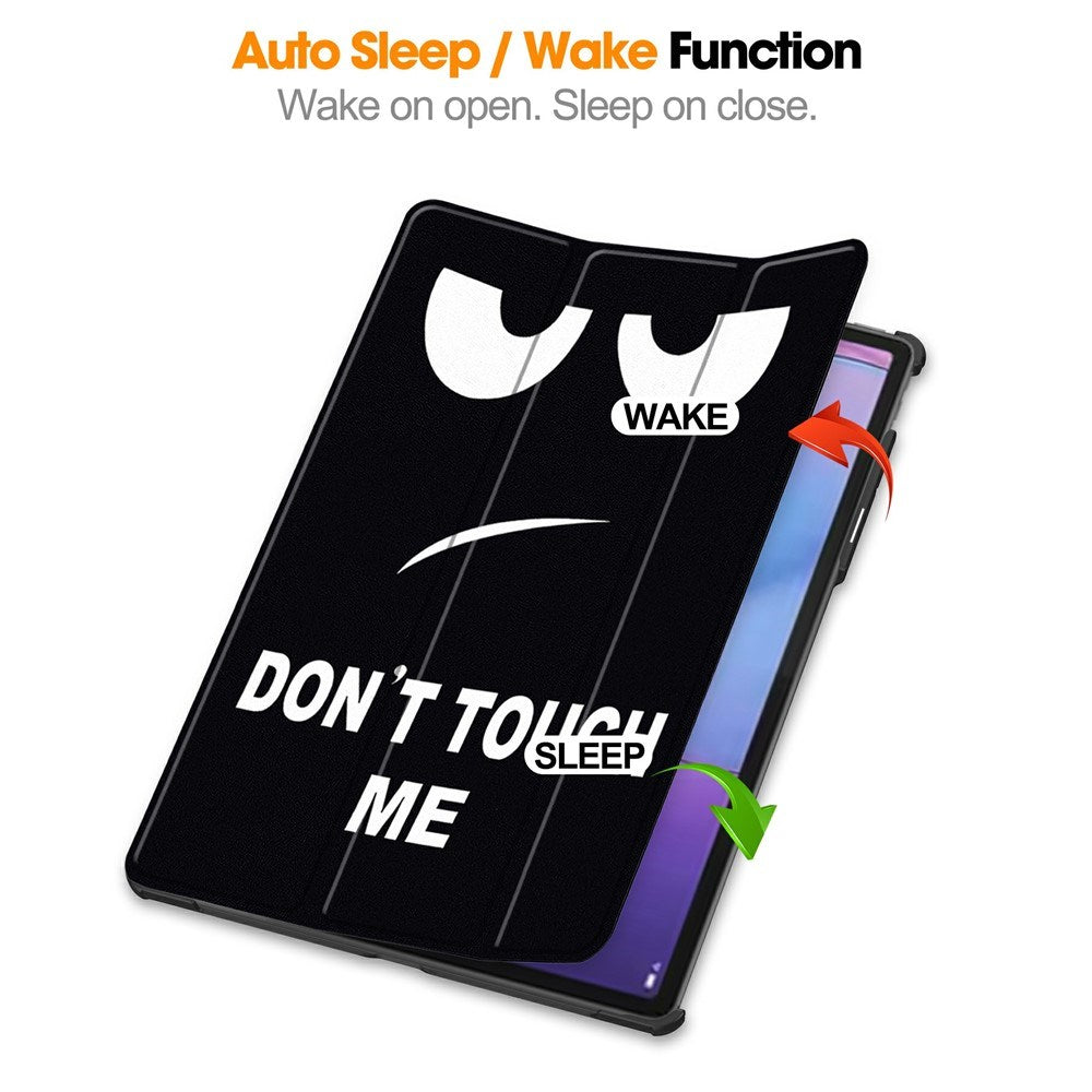 Lenovo Idea Tab Pro Gen2 13" EIDERWOOD Faux Leather Flip Case with Stand Function - "Don't Touch Me"