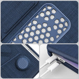 MacBook Neo 13 A18 Pro (2026) EIDERWOOD Cover with Logo Cutout & Stand Function - Blue