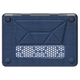 MacBook Neo 13 A18 Pro (2026) EIDERWOOD Cover with Logo Cutout & Stand Function - Blue