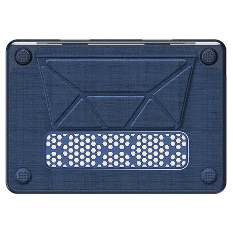MacBook Neo 13 A18 Pro (2026) EIDERWOOD Cover with Logo Cutout & Stand Function - Blue