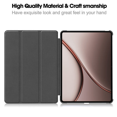 OnePlus Pad 4 EIDERWOOD Faux Leather Flip Case - Blue