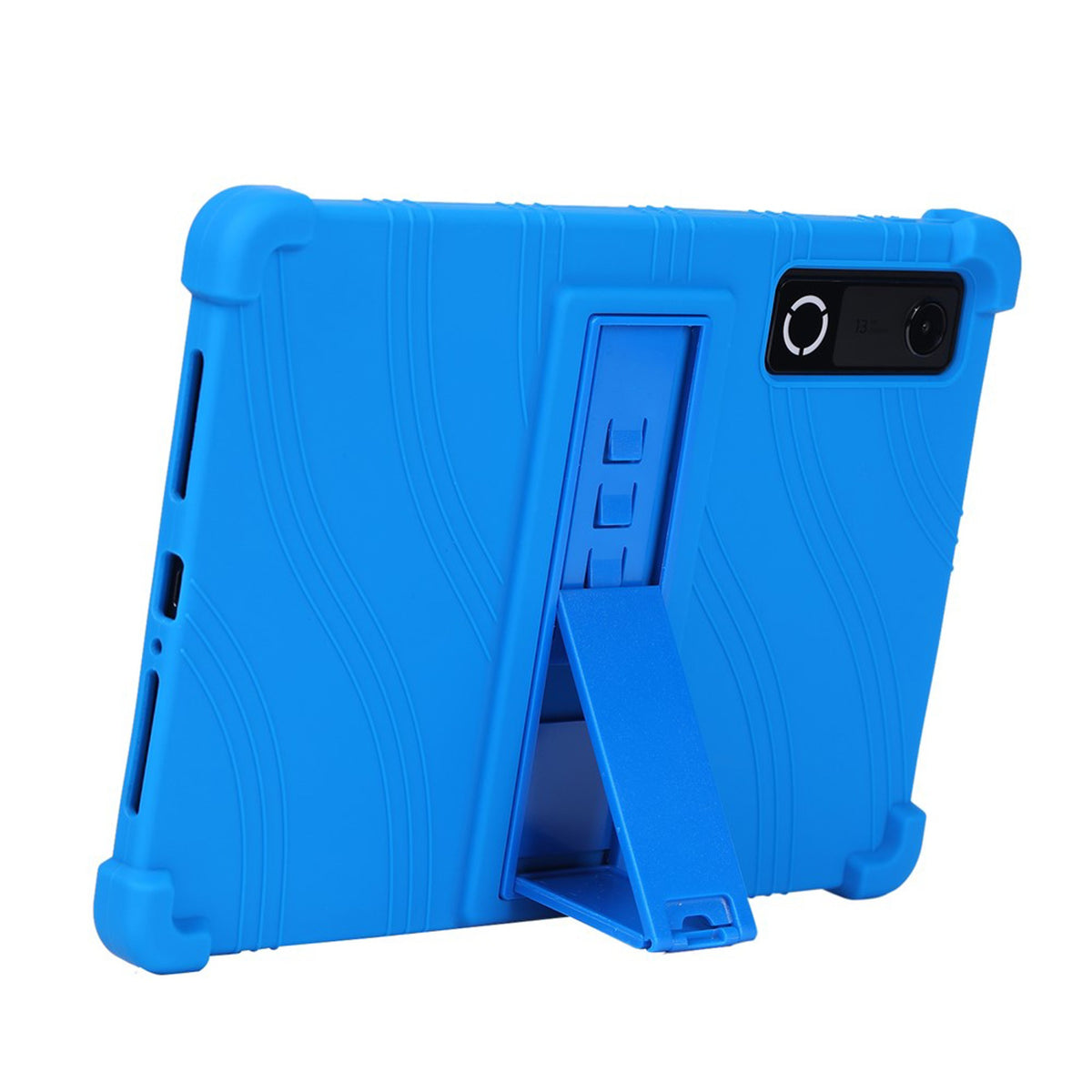 Lenovo Yoga Tab Gen 2 11.1" EIDERWOOD Rugged Silicone Case with Adjustable Kickstand & Shock-Absorbing Corners - Light Blue