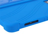 Lenovo Yoga Tab Gen 2 11.1" EIDERWOOD Rugged Silicone Case with Adjustable Kickstand & Shock-Absorbing Corners - Black