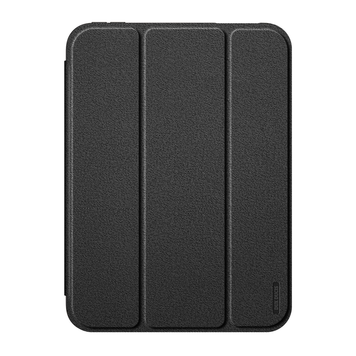 iPad Mini (2026) 8th Gen. DUX DUCIS DOMO Tri-Fold Faux Leather Flip Case - Black