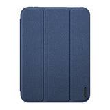 iPad Mini (2026) 8th Gen. DUX DUCIS DOMO Tri-Fold Faux Leather Flip Case - Blue