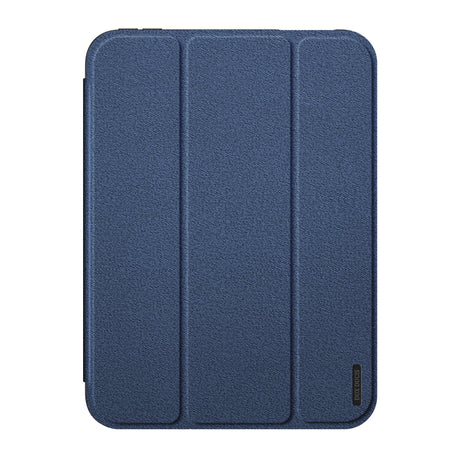iPad Mini (2026) 8th Gen. DUX DUCIS DOMO Tri-Fold Faux Leather Flip Case - Blue