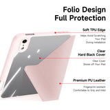 iPad Mini (2026) 8th Gen. DUX DUCIS MAGI Origami Hybrid Flip Case with Stand - Pink