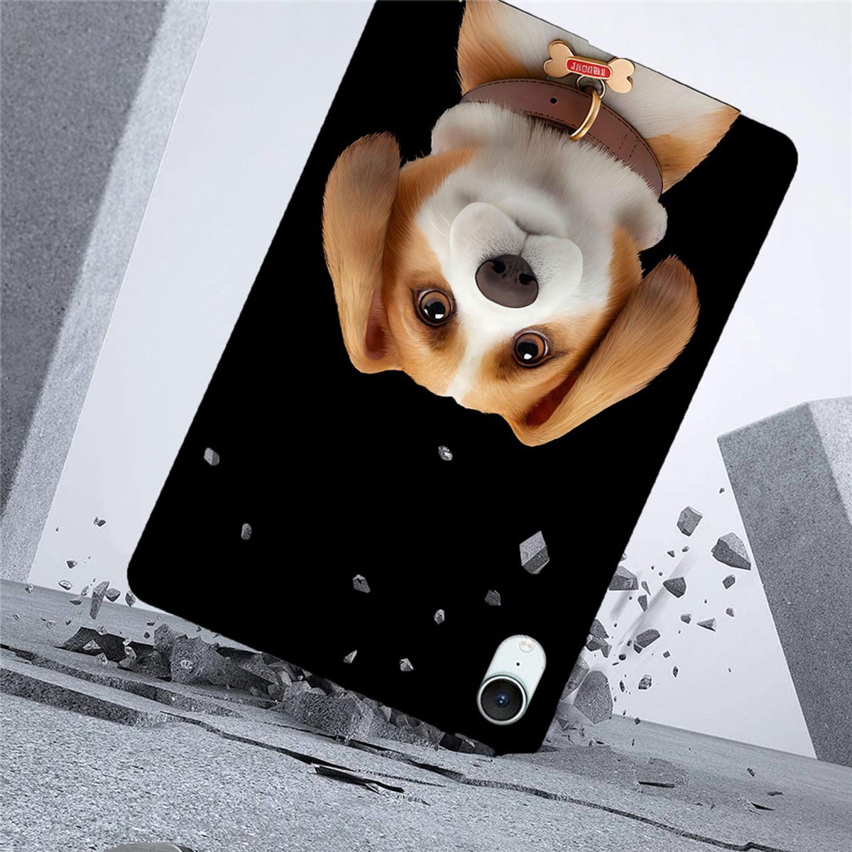 iPad Mini (2026) EIDERWOOD Flexible Plastic Case - Beagle-Harrier Dog