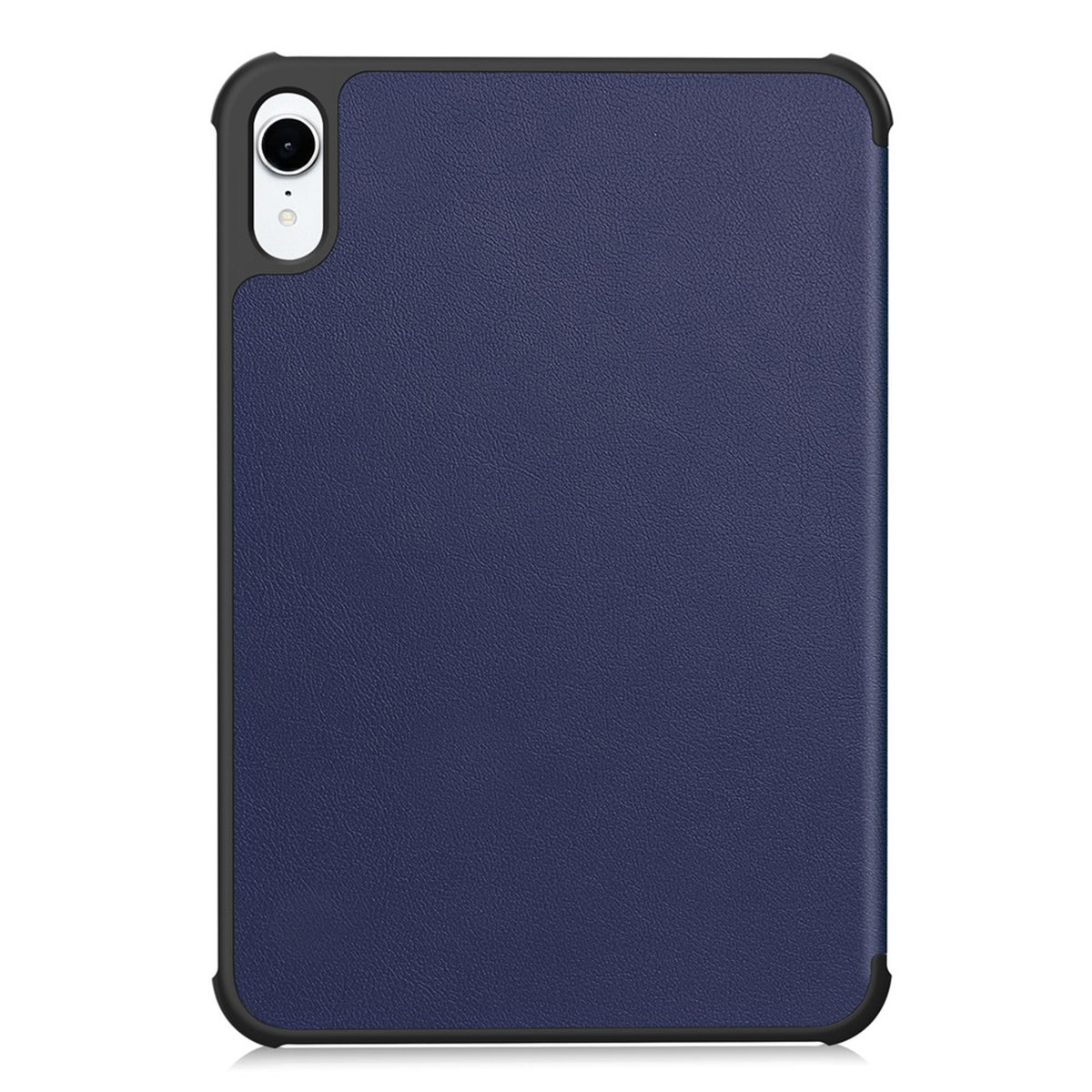 iPad Mini (2026) 8th Gen. EIDERWOOD Faux Leather Tri-Fold Flip Case with Stand Function - Blue