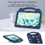 Lenovo Tab M10 (3. Gen) 10.1" (TB-328F/TB-328X) Kids Case w. Kickstand & Hand Holder - Dark Blue