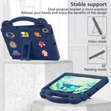 Lenovo Tab M10 (3. Gen) 10.1" (TB-328F/TB-328X) Kids Case w. Kickstand & Hand Holder - Dark Blue