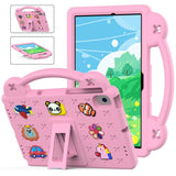 Lenovo Tab M10 (3. Gen) 10.1" (TB-328F/TB-328X) Kids Case w. Kickstand & Hand Holder - Pink