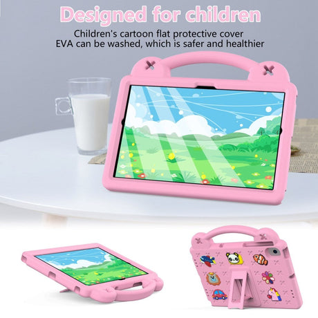 Lenovo Tab M10 (3. Gen) 10.1" (TB-328F/TB-328X) Kids Case w. Kickstand & Hand Holder - Pink