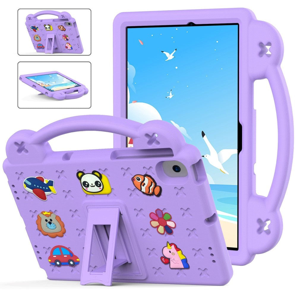 Lenovo Tab M10 (3. Gen) 10.1" (TB-328F/TB-328X) Kids Case w. Kickstand & Hand Holder - Purple