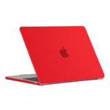 MacBook Air 13" M2/M3/M4 (2022-2025) Matte Plastic Cover - Red
