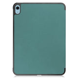 Apple iPad 10.9" (2022) PU Leather Flip Case w. Stand - Green