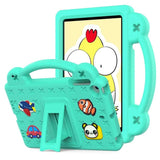 EIDERWOOD - iPad Mini (2019/2015/2014/2013/2012) Kids Case with Kickstand & Hand Holder - Green