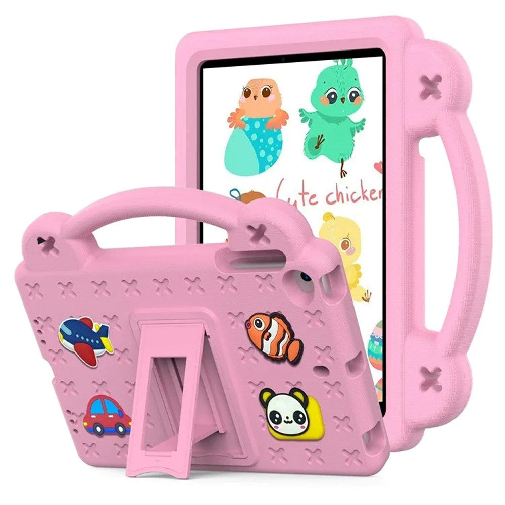 EIDERWOOD - iPad Mini (2019/2015/2014/2013/2012) Kids Case with Kickstand & Hand Holder - Pink