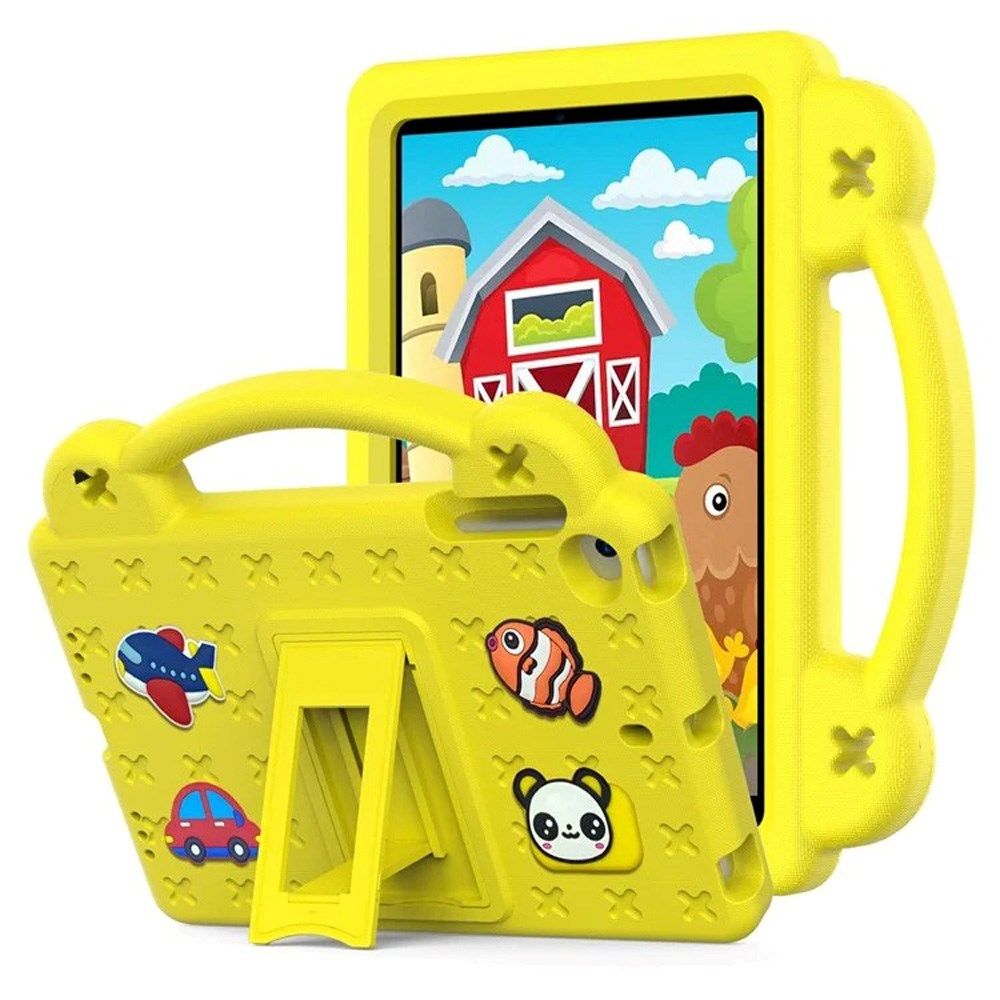 EIDERWOOD - iPad Mini (2019/2015/2014/2013/2012) Kids Case with Kickstand & Hand Holder - Yellow