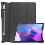 Lenovo Tab P11 Pro Gen. 2 Tri-Fold Leather Case - Black