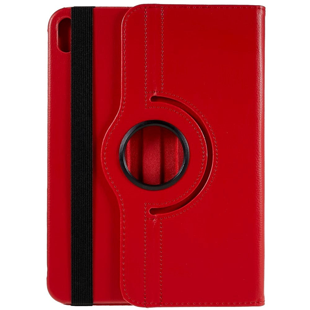 EIDERWOOD iPad 10.9" (2022) Classic Leather Case w. 360⁰ Standing Function - Red