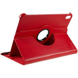 EIDERWOOD iPad 10.9" (2022) Classic Leather Case w. 360⁰ Standing Function - Red